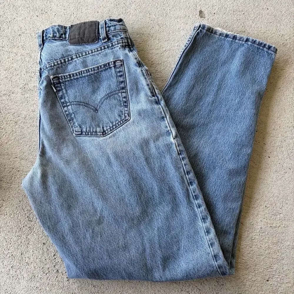 Vintage 90s Levi's SilverTab Baggy Relaxed Fit Denim Jeans Size 34x36